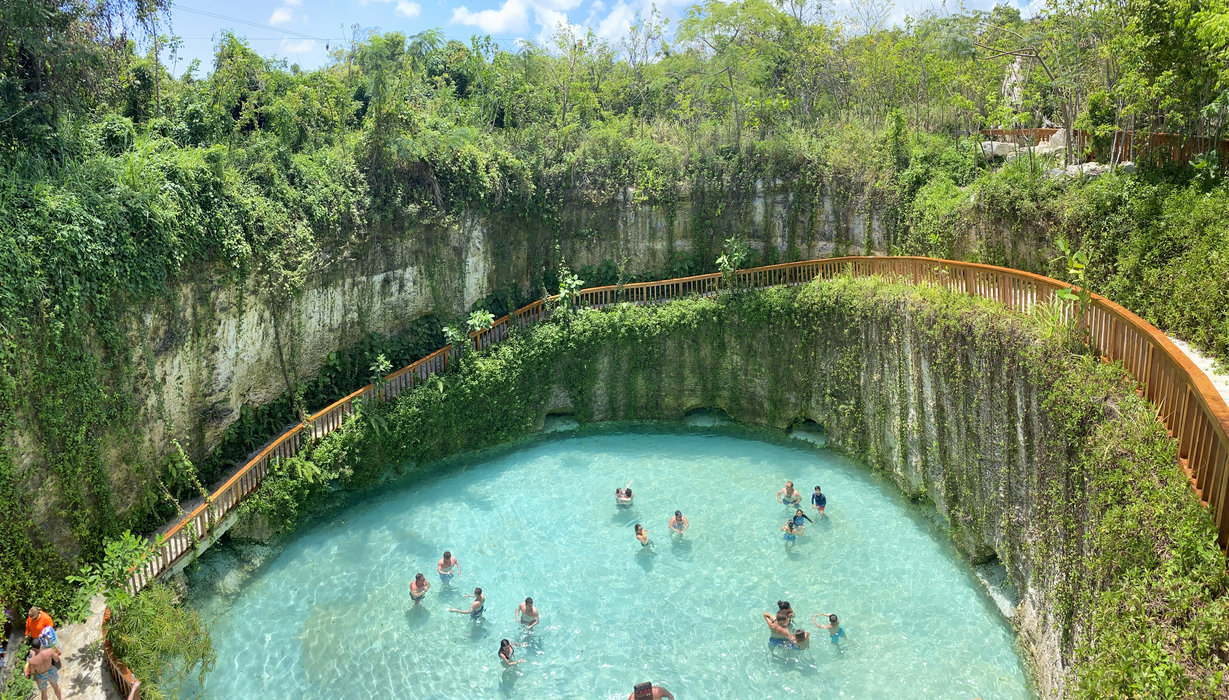 Bávaro Adventure Park Combo Tour – Blue Cenote Lagoon, Jungle River & Waterfall Pool - Everything Punta Cana
