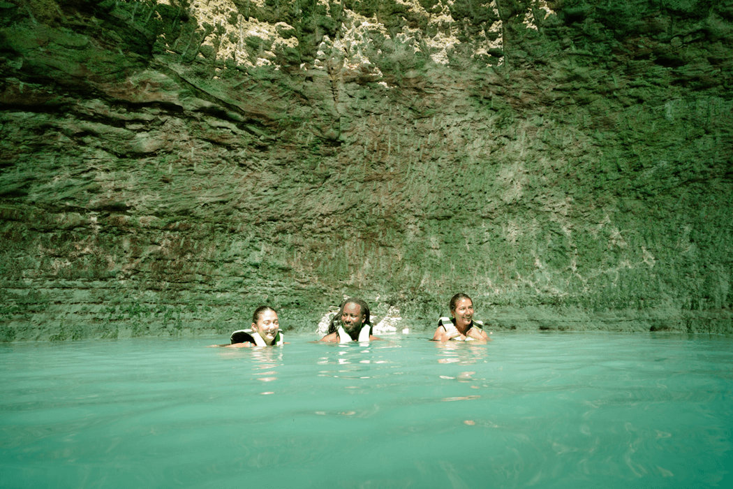 Bávaro Adventure Park Sacred River – Combo Tour with Blue Cenote Lagoon, Jungle River, Dominican Village & Waterfall Pool - Everything Punta Cana