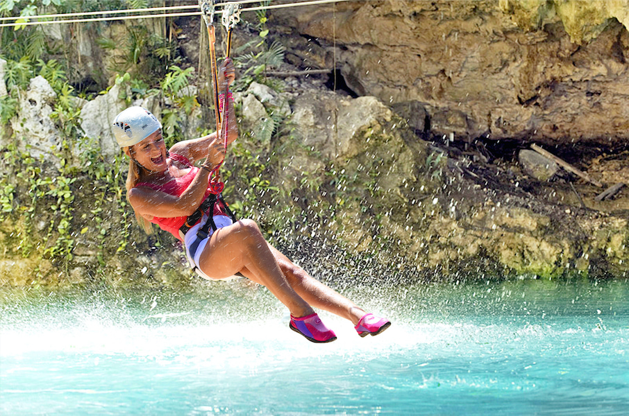 Zip Line at Bávaro Adventure Park the Dominican Republic