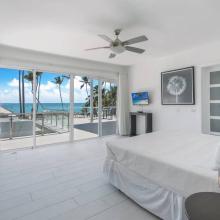Impressive ocean views from the primary bedroom