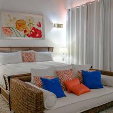 Villa features 4 bedrooms.