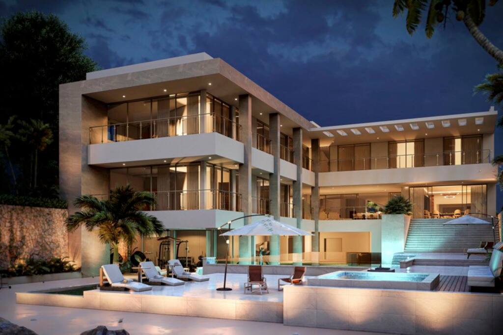 Brand-New Oceanfront Luxury Cap Cana 10BR Villa – Private Beach, Full Staff, Home Theater - Everything Punta Cana