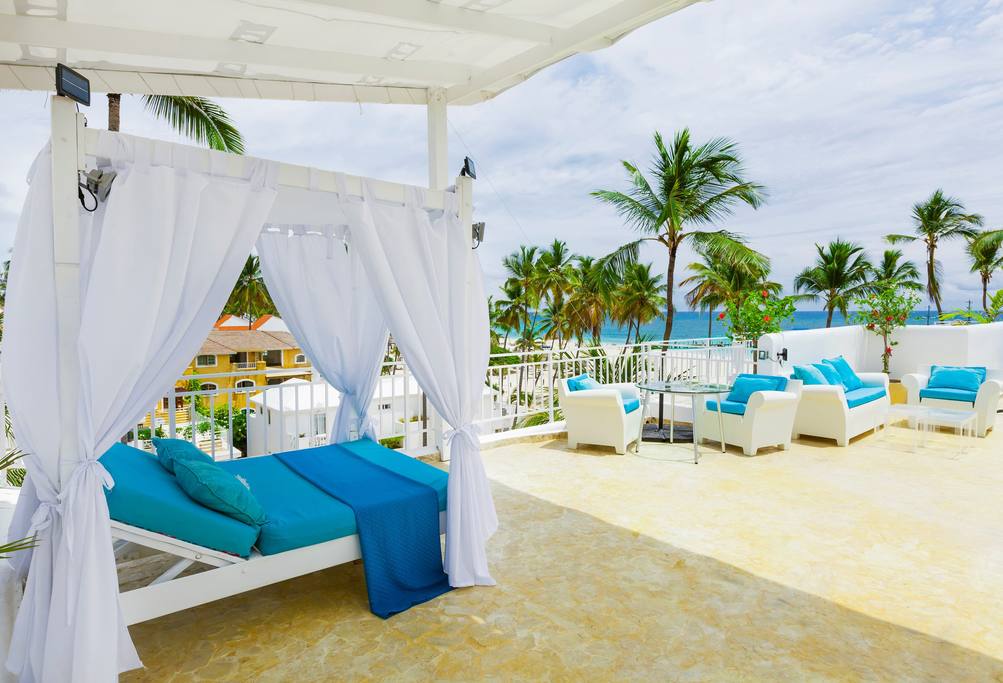 Private Ocean View Apartment for Rent in Punta Cana, the DR