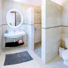 Bathroom with all necessities will make your stay comfortable.