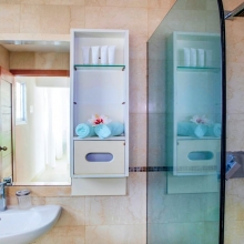 Bright and spacious bathroom is important for your comfort