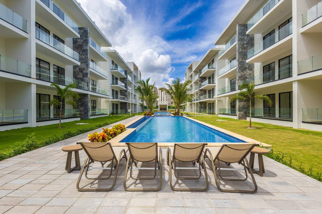 New 1BR Punta Cana Apartment (Eden Tropical) – Private Terrace, Huge Pool, Gated Residence - Everything Punta Cana