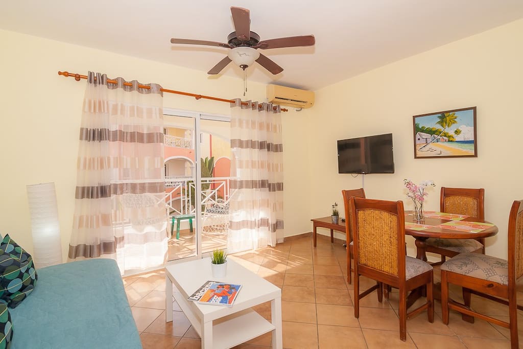 Simple 1BR Beach Sanctuary with Pool & Garden Views - Everything Punta Cana