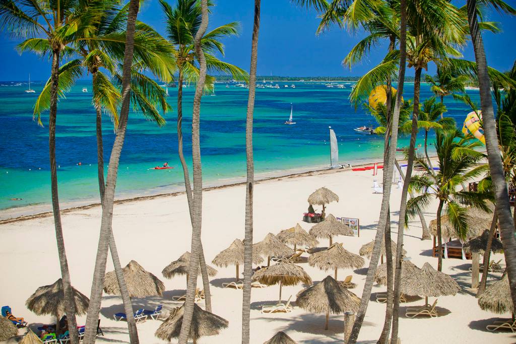 Palms, White Sands, Turquoise Water – Right on Los Corales Beach, DR - Everything Punta Cana