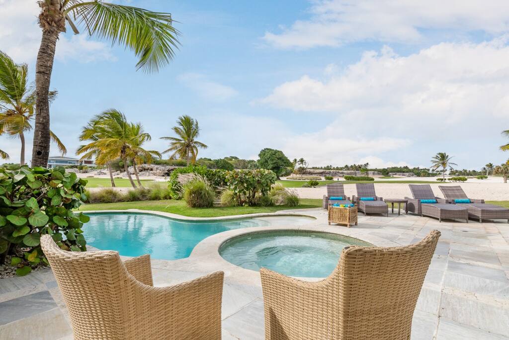 Two Luxury Ocean View Cap Cana Villas – Private Chef, Butler, Staff, Golf Carts & Exclusive Caleton Beach Club Access - Everything Punta Cana