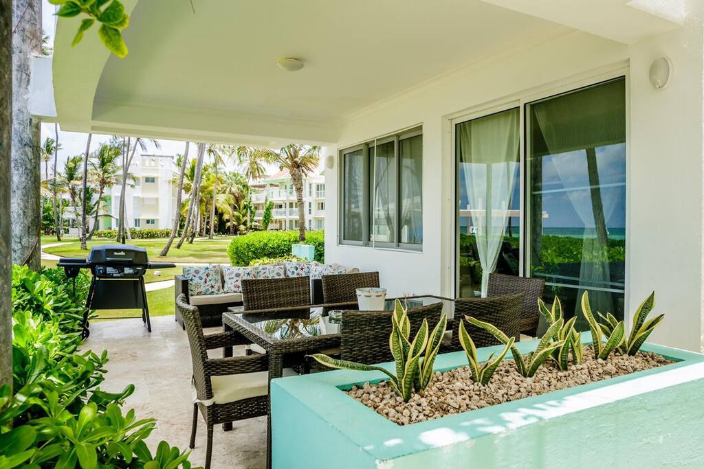 Oceanview apartment for rent near Bavaro beach in Punta Cana, DR