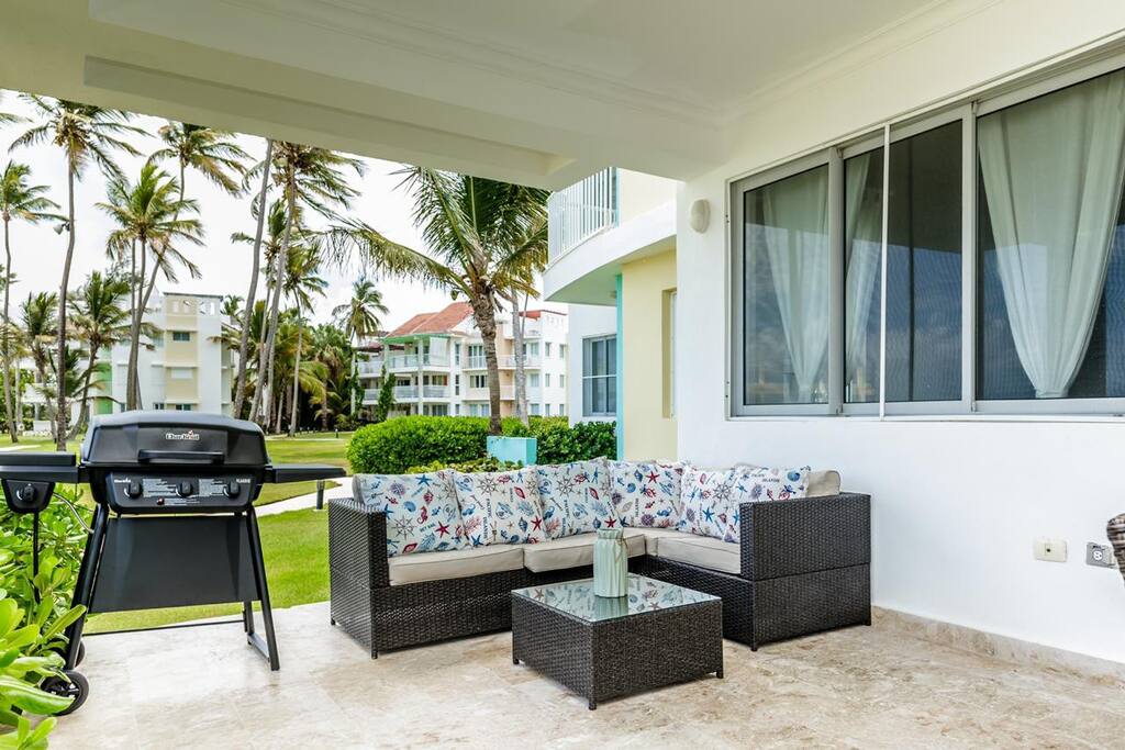 Oceanview apartment for rent near Bavaro beach in Punta Cana, DR