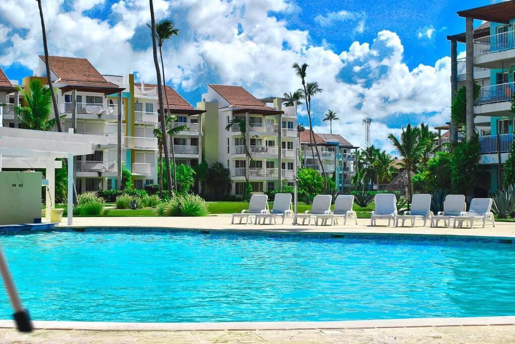 Oceanview apartment for rent near Bavaro beach in Punta Cana, DR