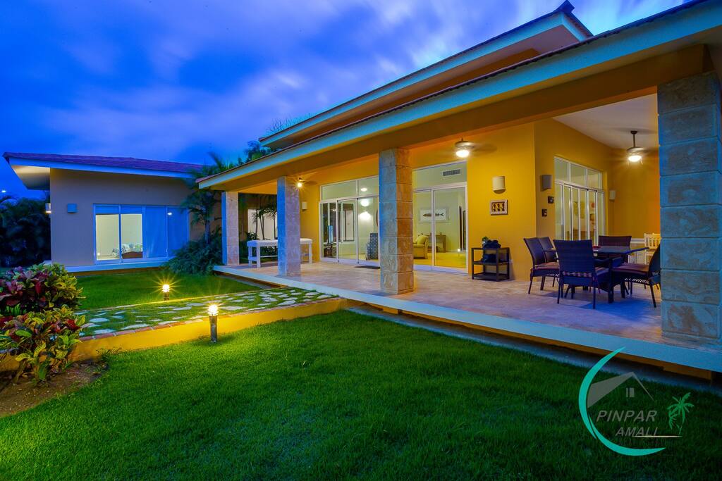 Garden and terrace
