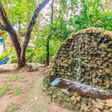 Relaxing area at the territory of our complex