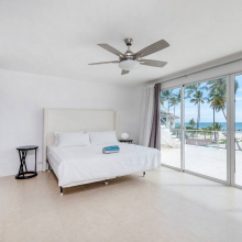 Beautiful view of the ocean from one of the bedrooms