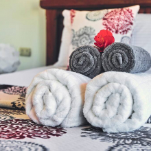 Always fresh towels and linens for everyone!