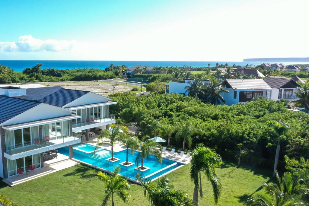 Cap Cana Villa for Rent Fantastic Ultra New Oceanfront Villa in DR
