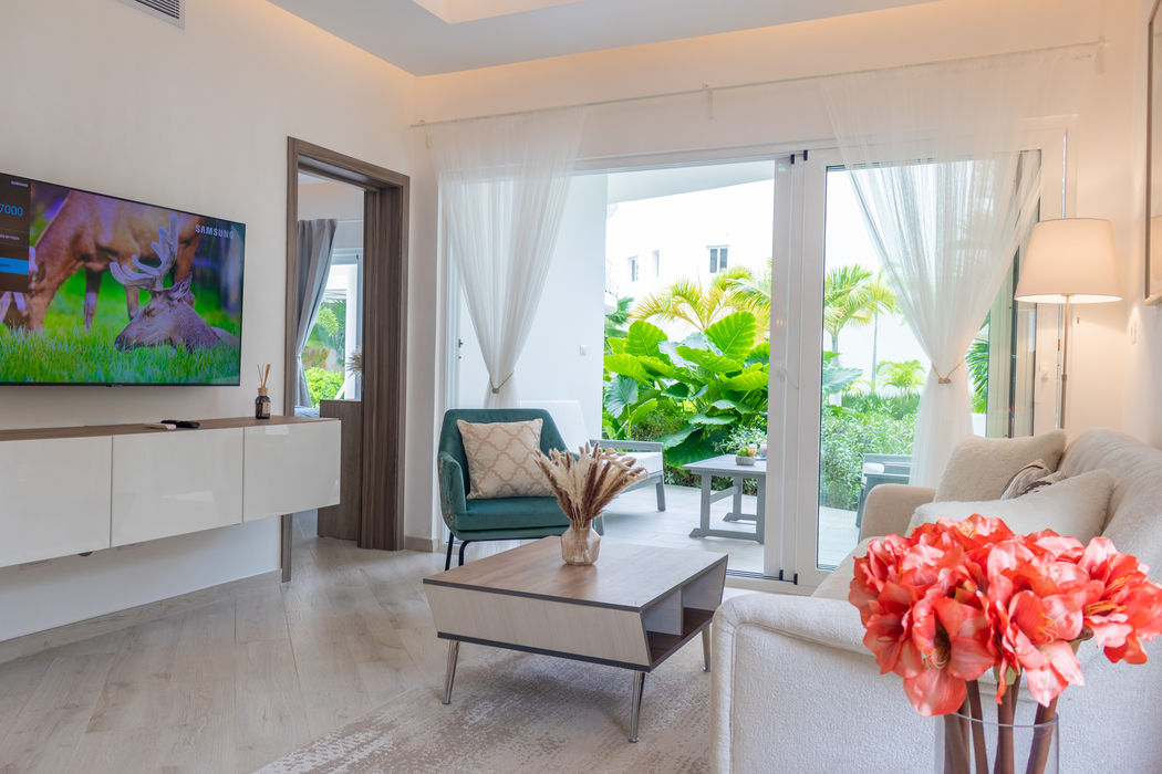 Modern & Quiet Family Apartments for Rent on Bavaro Beach, Punta Cana