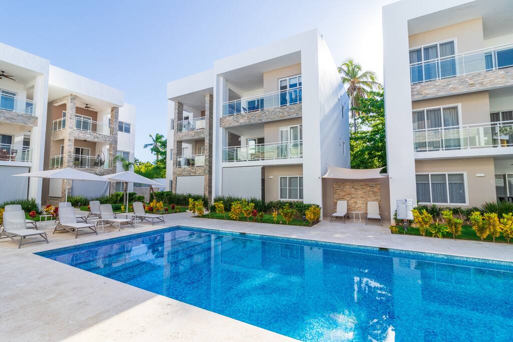 Modern Punta Cana Apartments for Rent - Paseo del Mar, Bávaro - Rent Luxury Apartment Near Beach