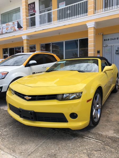 Chevrolet Camaro Convertible <i>Luxury car rental in Punta Cana</i> - Everything Punta Cana