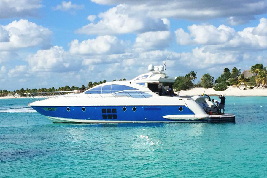 Private Yacht Charter in Punta Cana – Azimut 62 Luxury Boat - Everything Punta Cana