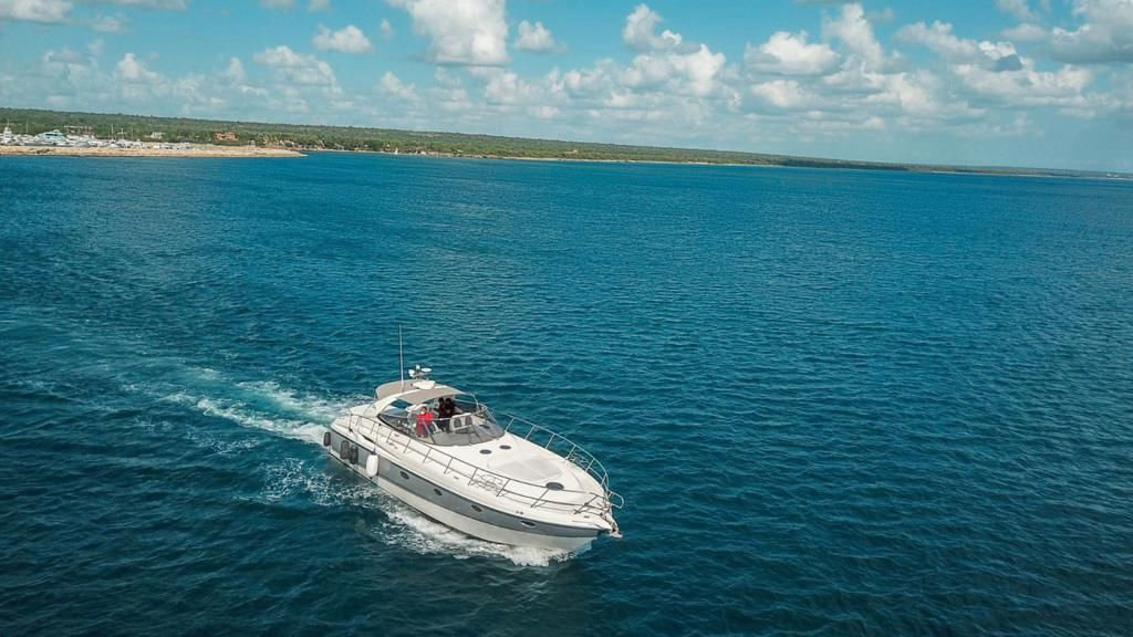 Boat Charter in Punta Cana – Cranchi 50 Boat - Everything Punta Cana