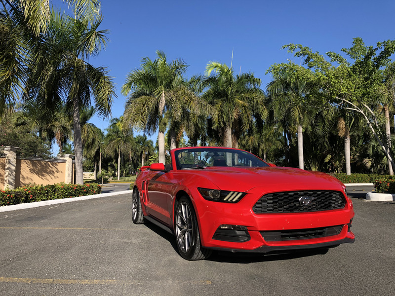 Car Rentals in Punta Cana Ford Mustang Convertible