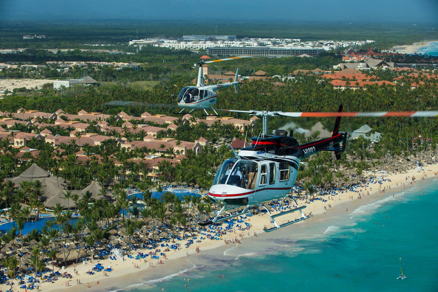 punta cana helicopter excursions