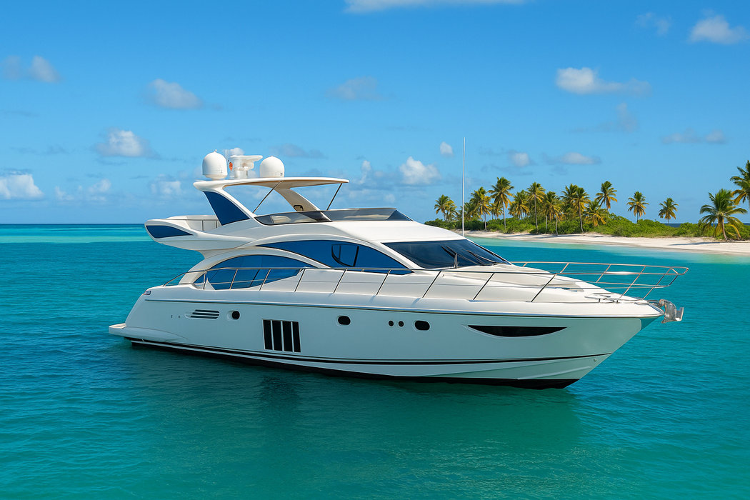 Luxury Yacht Rental on Azimut 60 with Licensed Captain in Punta Cana – Private Tours to Saona or Catalina - Everything Punta Cana