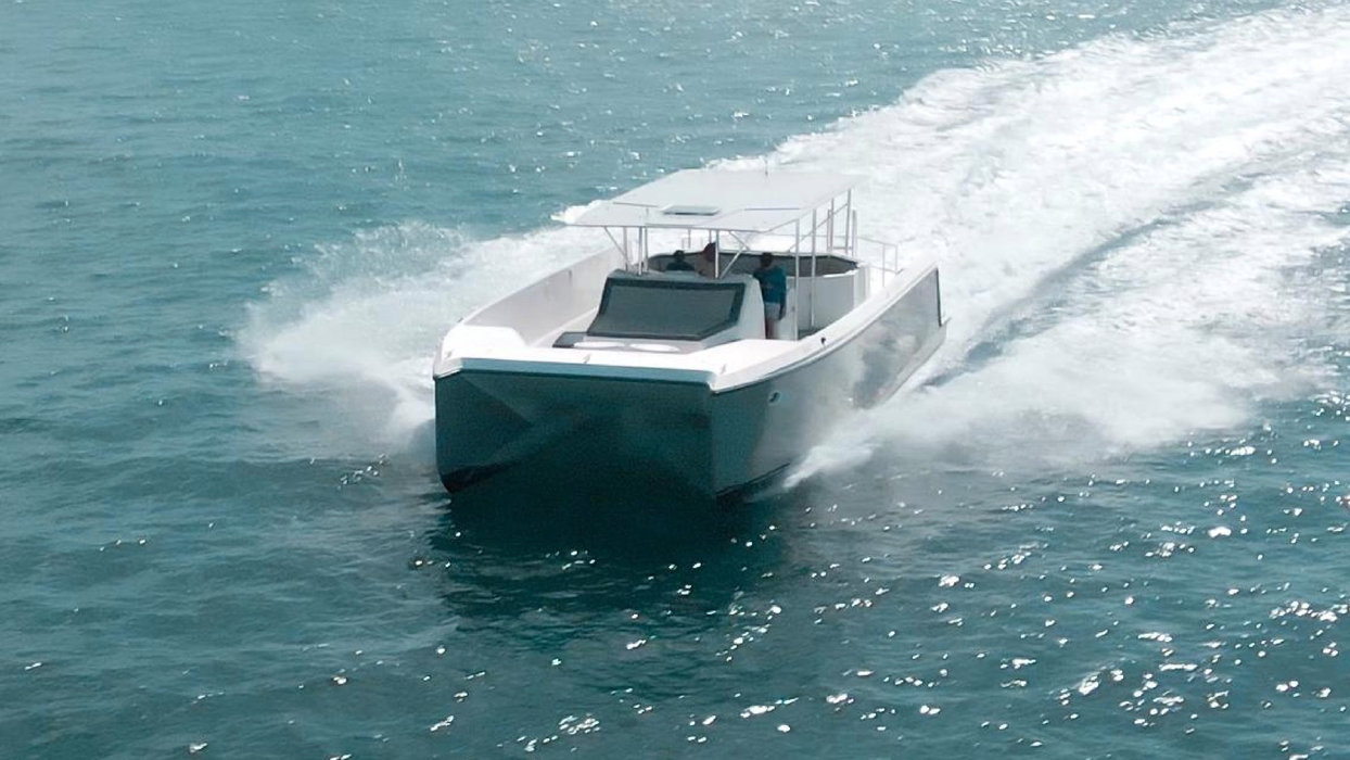 Book a Private Catamaran in Punta Cana – 48-foot Atomic Sport Catamaran (Up to 35 Guests) - Everything Punta Cana