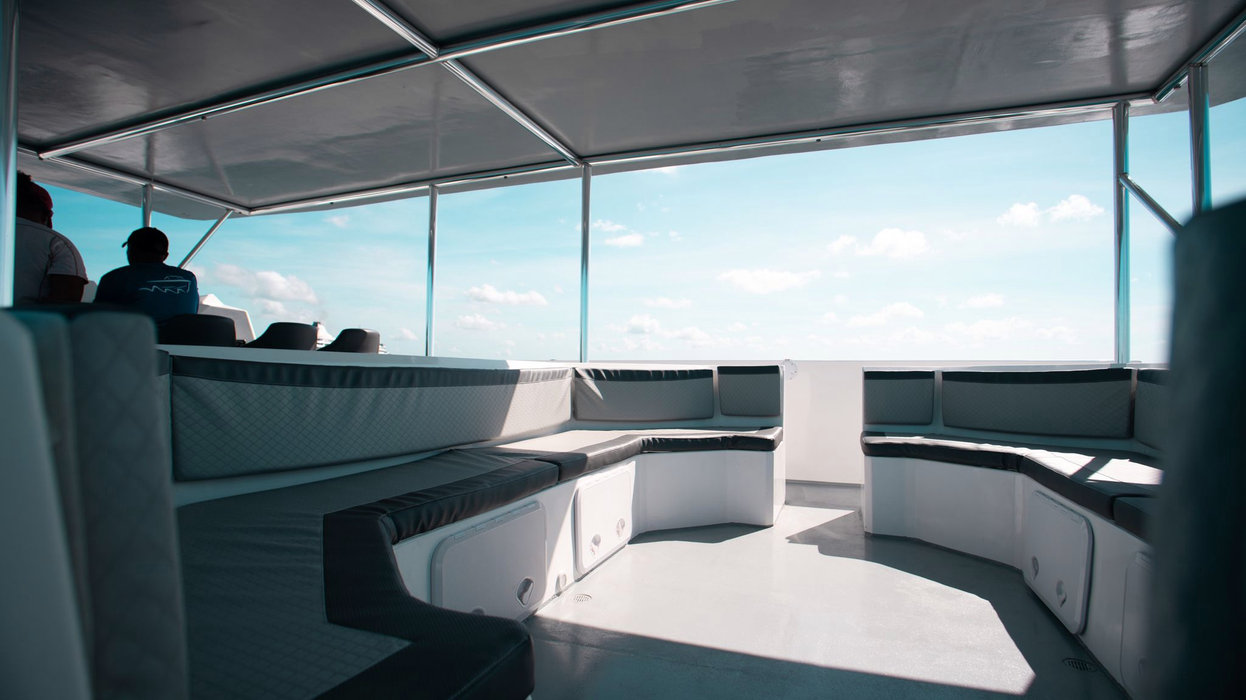 Book a Private Catamaran in Punta Cana – 48-foot Atomic Sport Catamaran (Up to 35 Guests) - Everything Punta Cana