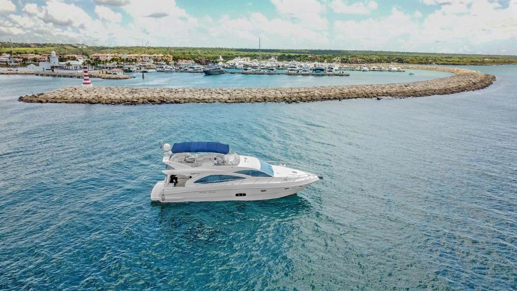 Luxury Majestic 56ft Yacht Charter from Punta Cana – Private Island Cruise to Saona, Palmilla, or Catalina - Everything Punta Cana
