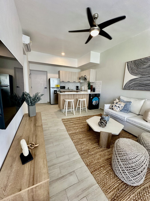 Long-Term Vacation Rental in ONA Residences Punta Cana – Fully Furnished 1BR Swim-Up Condo - Everything Punta Cana