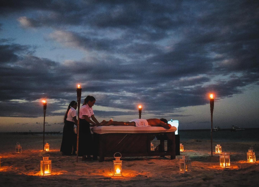Massage Under the Moonlight Spa Package for Couples in Punta Cana