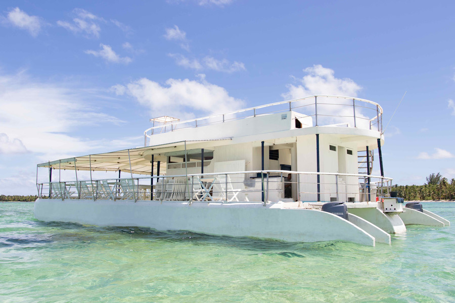 Private Punta Cana Catamaran Tour - VIP Party, Sunset Dinner