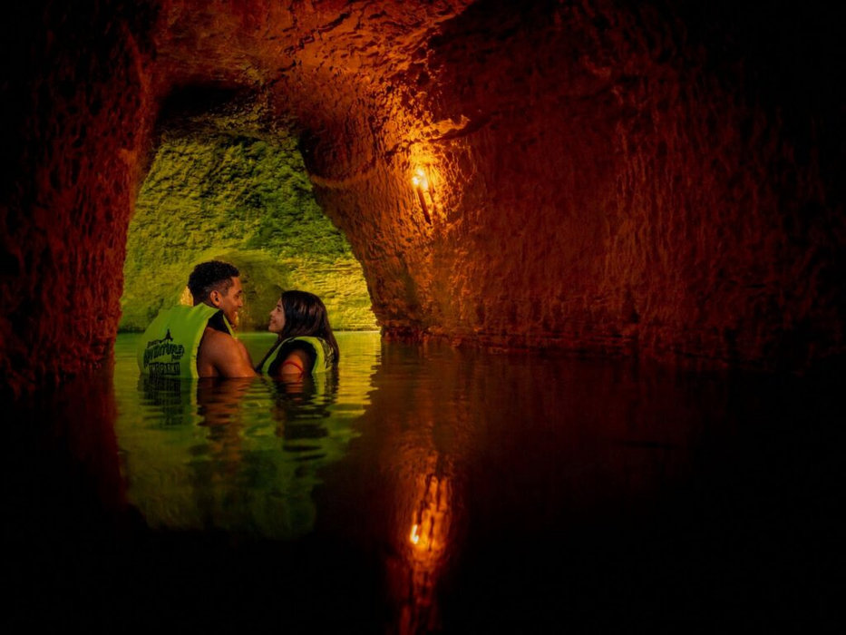 Sacred River Night Tour at Bávaro Adventure Park – Surf & Turf Dinner, and Jungle Party - Everything Punta Cana
