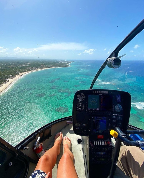 Saona Helicopter VIP Tour from Punta Cana 2023. Luxury Saona Roundtrip Flight - Everything Punta Cana