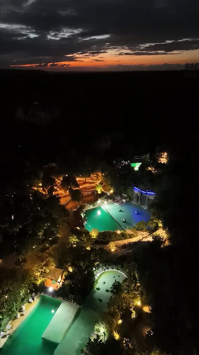 Night Adventure at Scape Park Punta Cana – Water Fun, Dinner, and Music Entertainment by the Waterfall - Everything Punta Cana