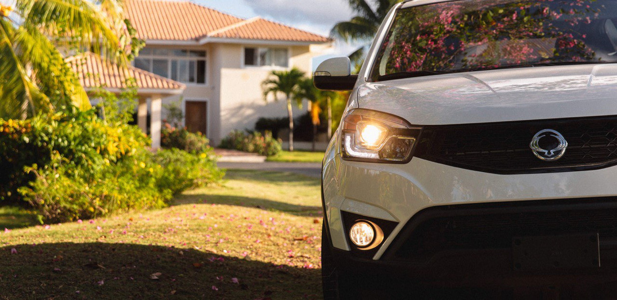 Hire a car in Punta Cana SsangYong Korando