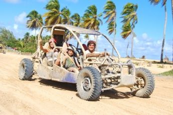 Buggy Tour to Macao Beach from Punta Cana — Offroad Adventure, Cueva Taino, Local Ranch