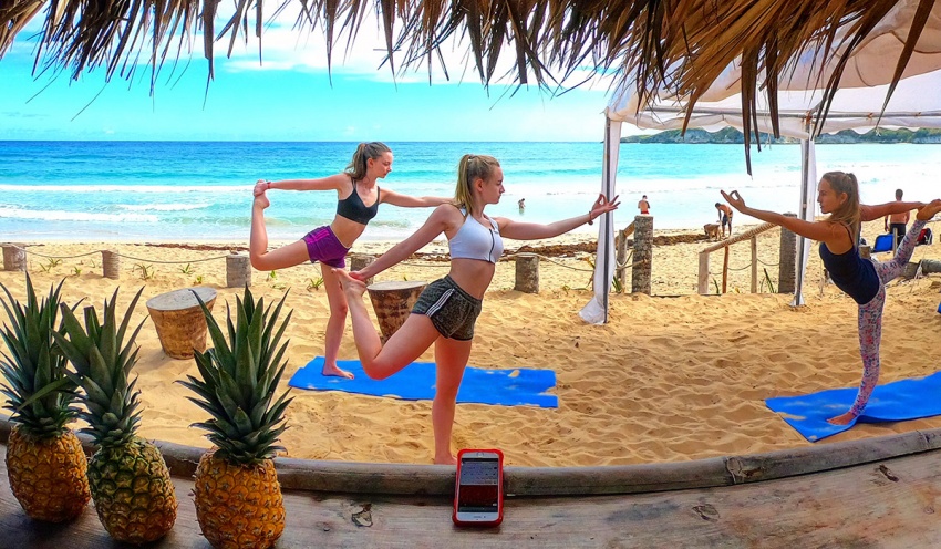 Fitness in Punta Cana, Macao Beach