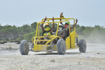 Buggy Tour & Zip Line at Bávaro Adventure Park, Punta Cana
