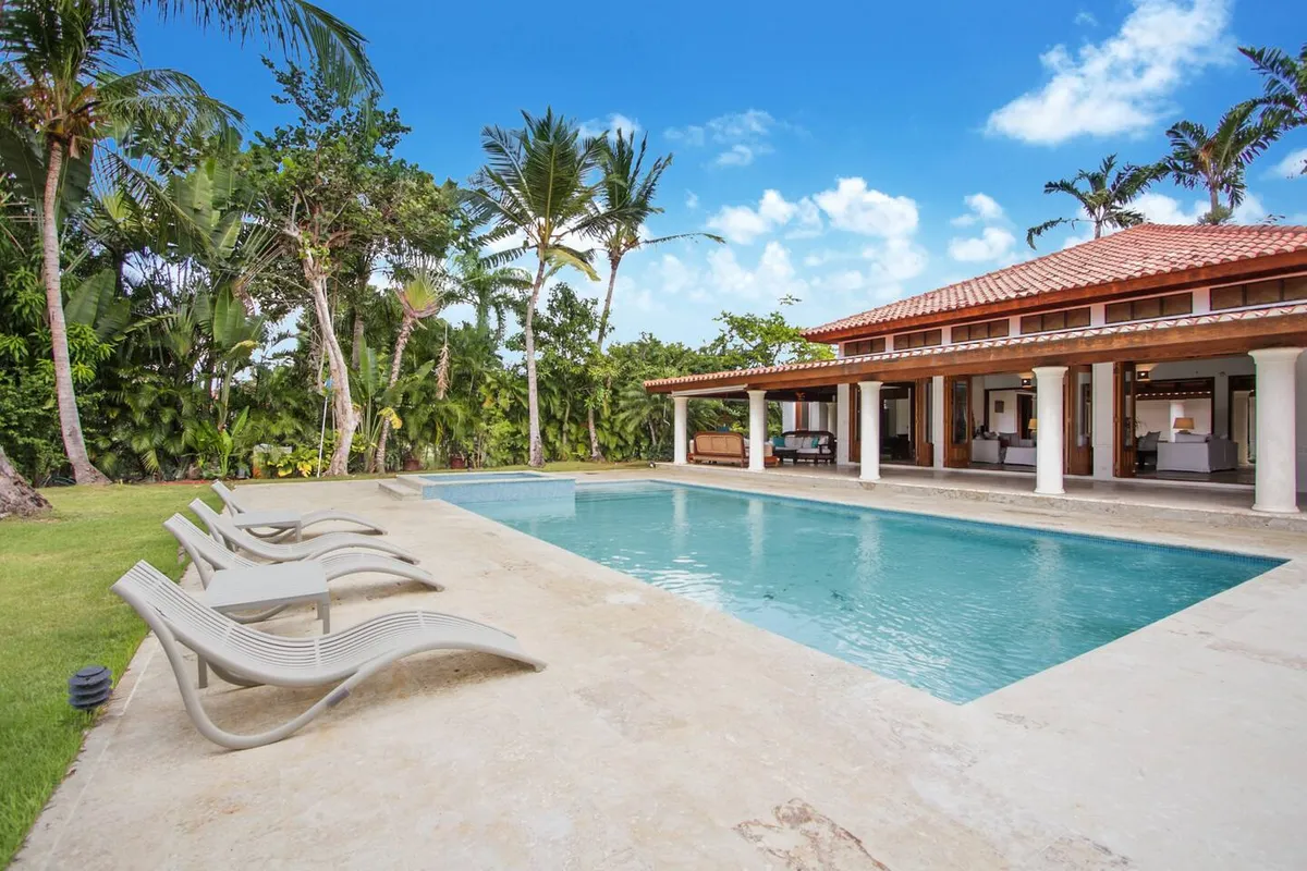 View of the villa at Casa de Campo