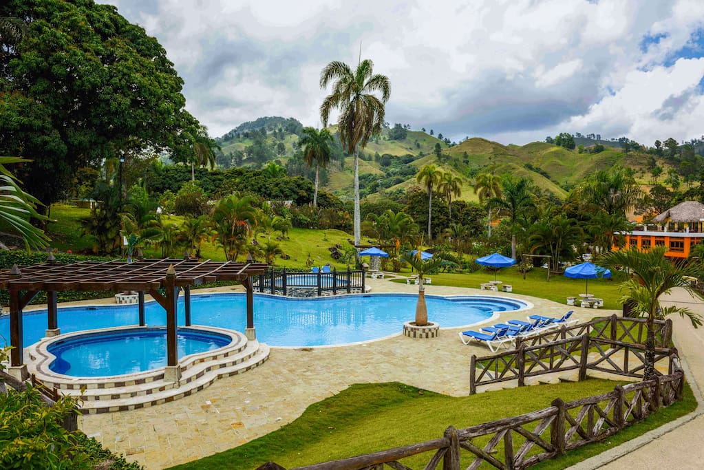 Cozy small apartment in the gated complex of Jarabacoa Rentals in DR