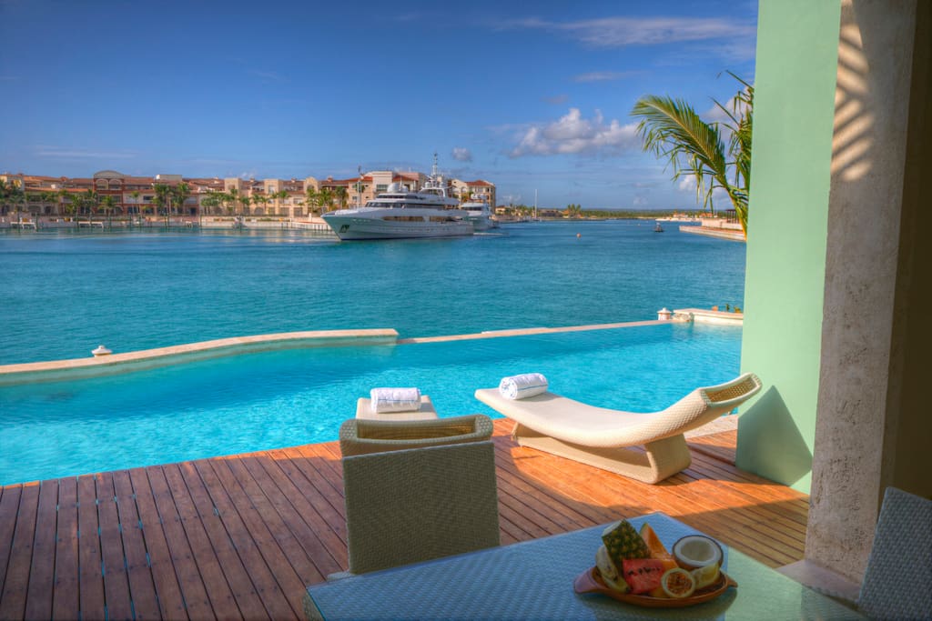 Apartments for rent in Cap Cana (Fishing Lodge) Overlooking the marina