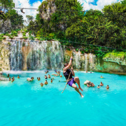 Zip Line Eco Splash