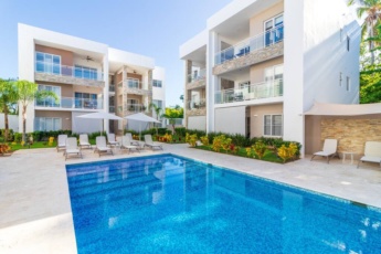 Modern 2BR Apartment in a New Secure Residence – Paseo del Mar, near Bávaro Beach, Punta Cana