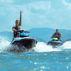 Jet Ski Thrills at Cayo la Bocaina