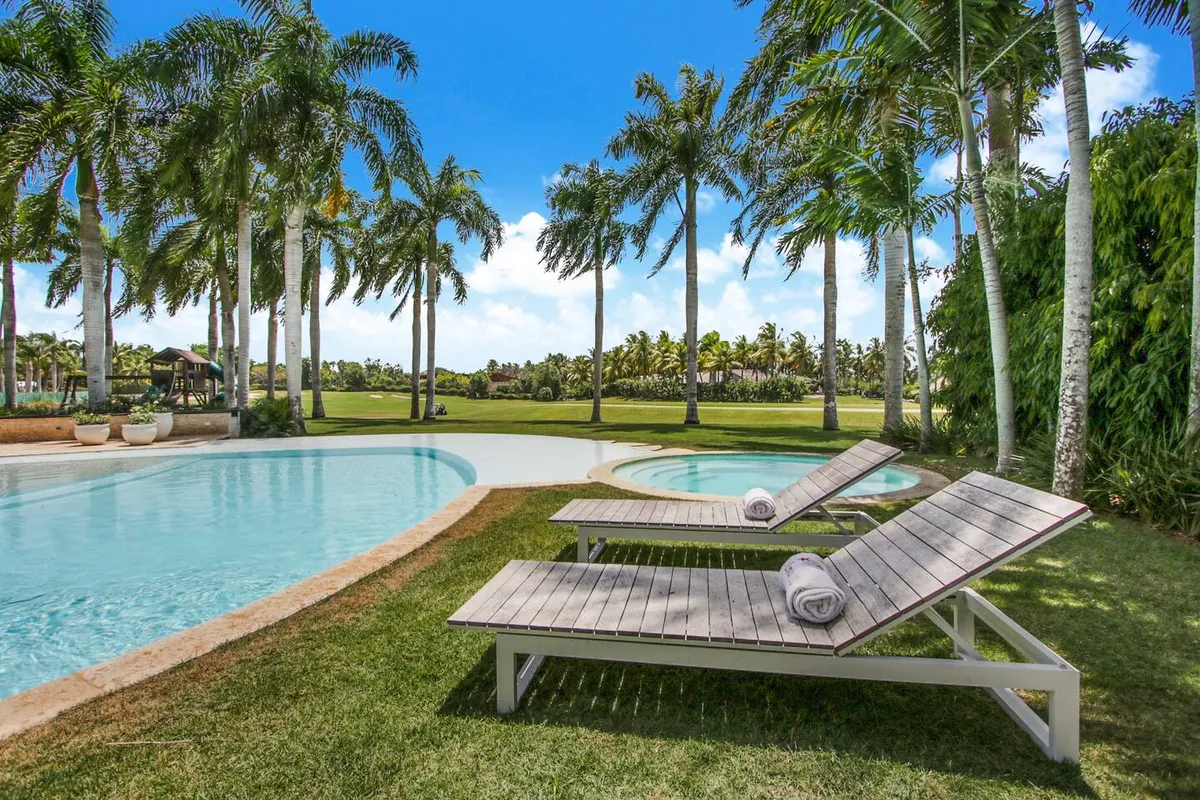 Pool at the villa at Casa de Campo