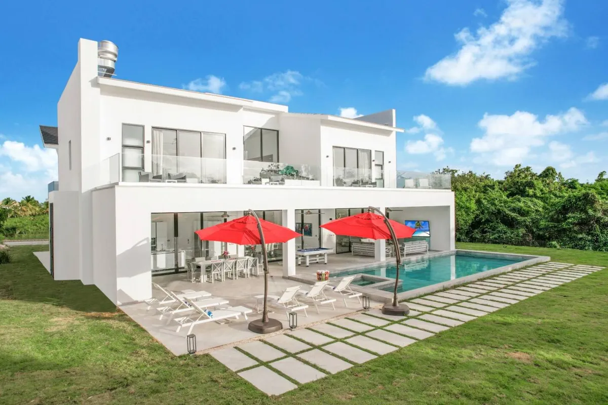 Modern style villa in Cap Cana